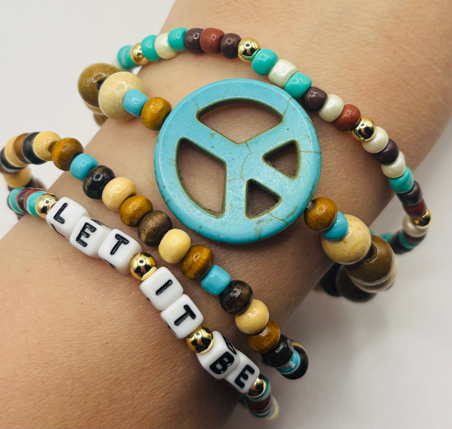 “Let it Be” Bracelet Stack