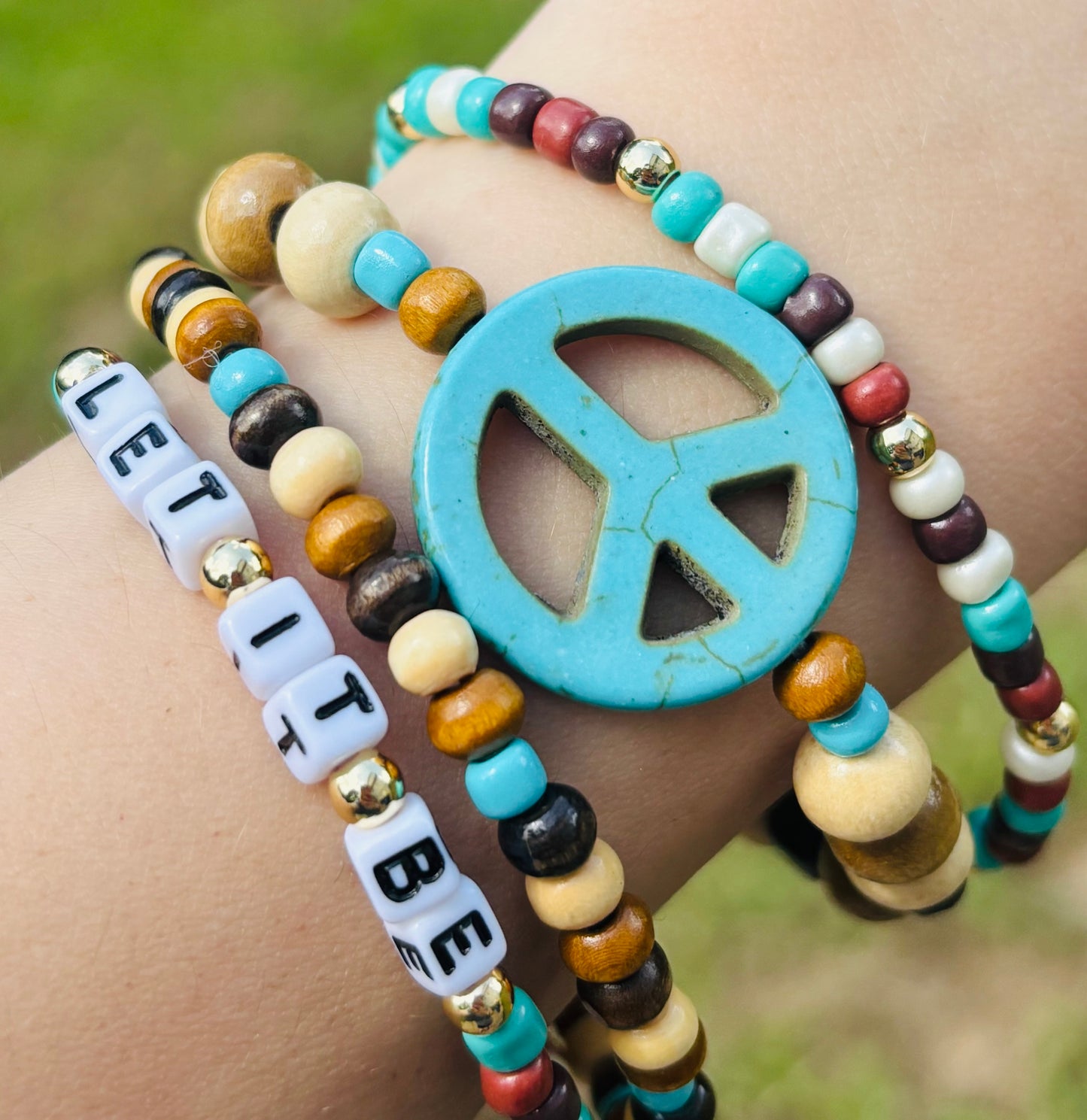 “Let it Be” Bracelet Stack