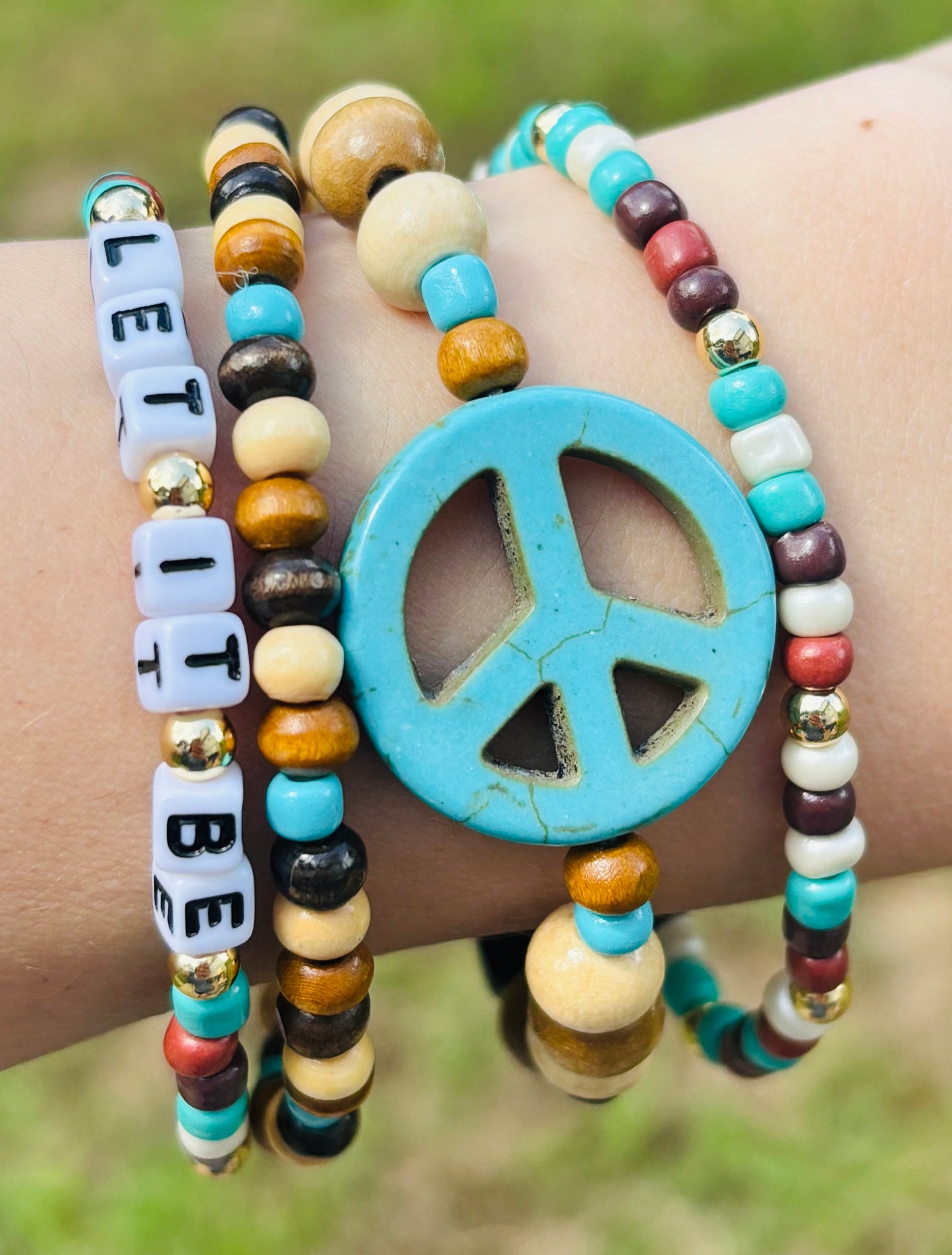 “Let it Be” Bracelet Stack