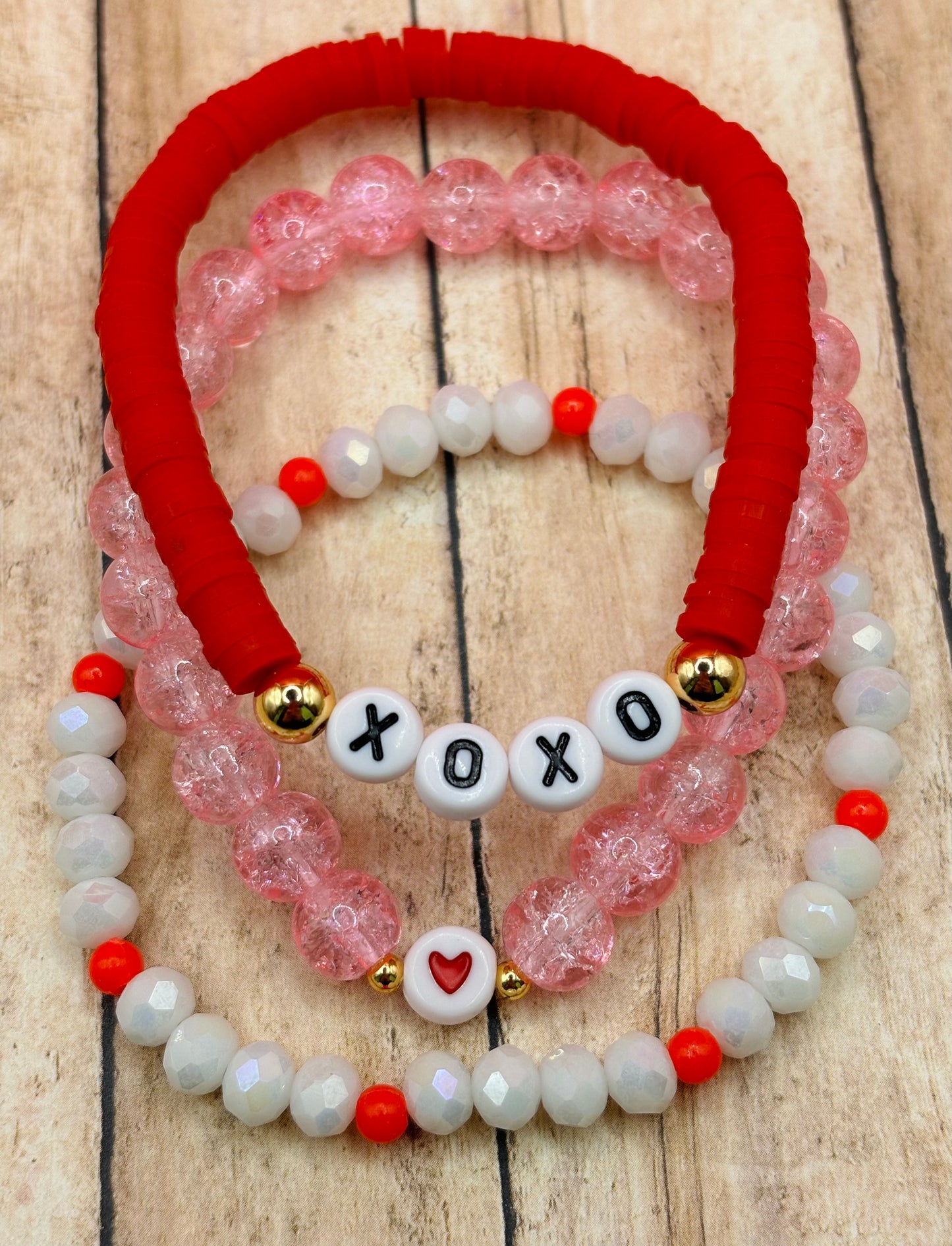 “Xoxo” Bracelet Stack