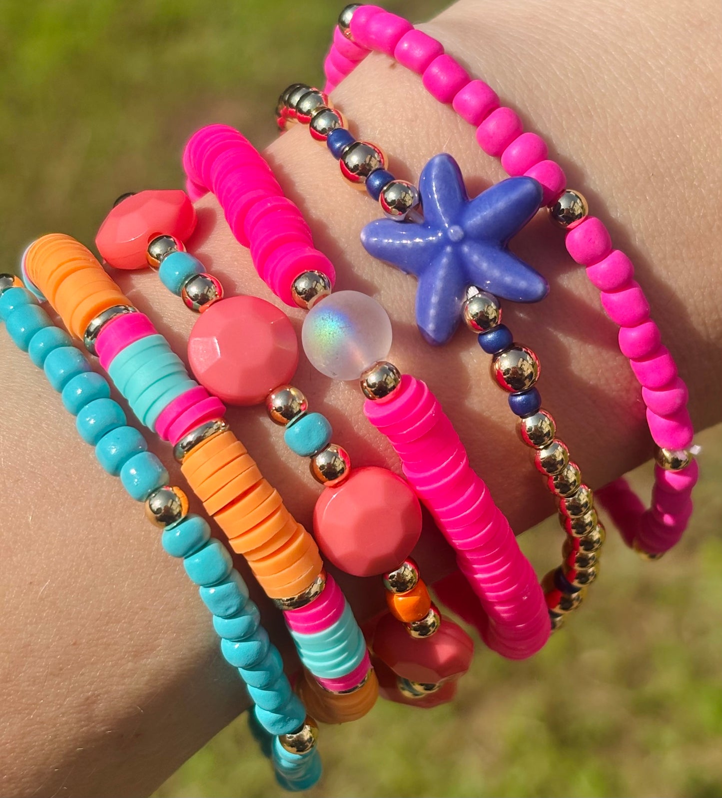 “28th Summer” Bracelet Stack