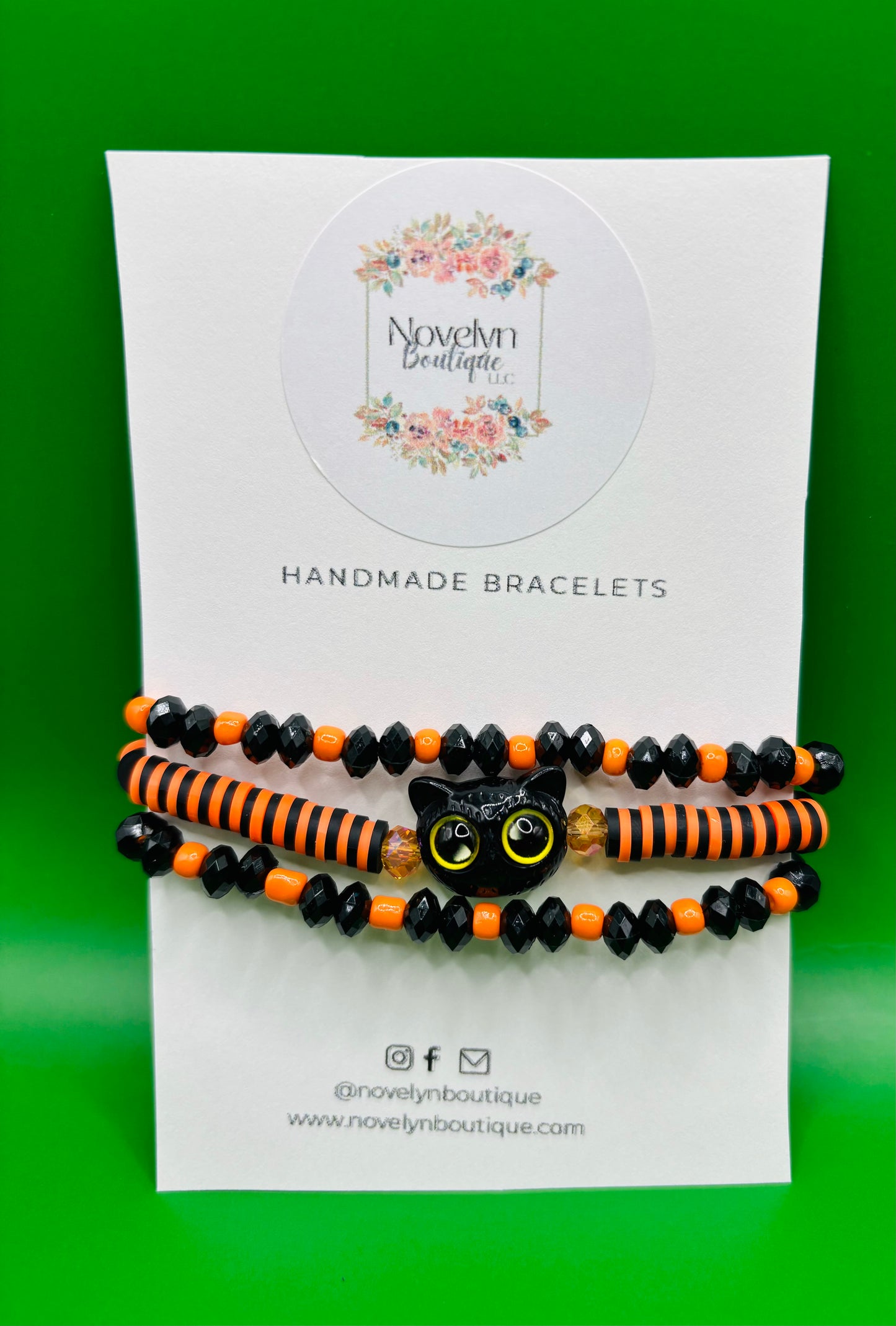 “Black Cat” Bracelet set