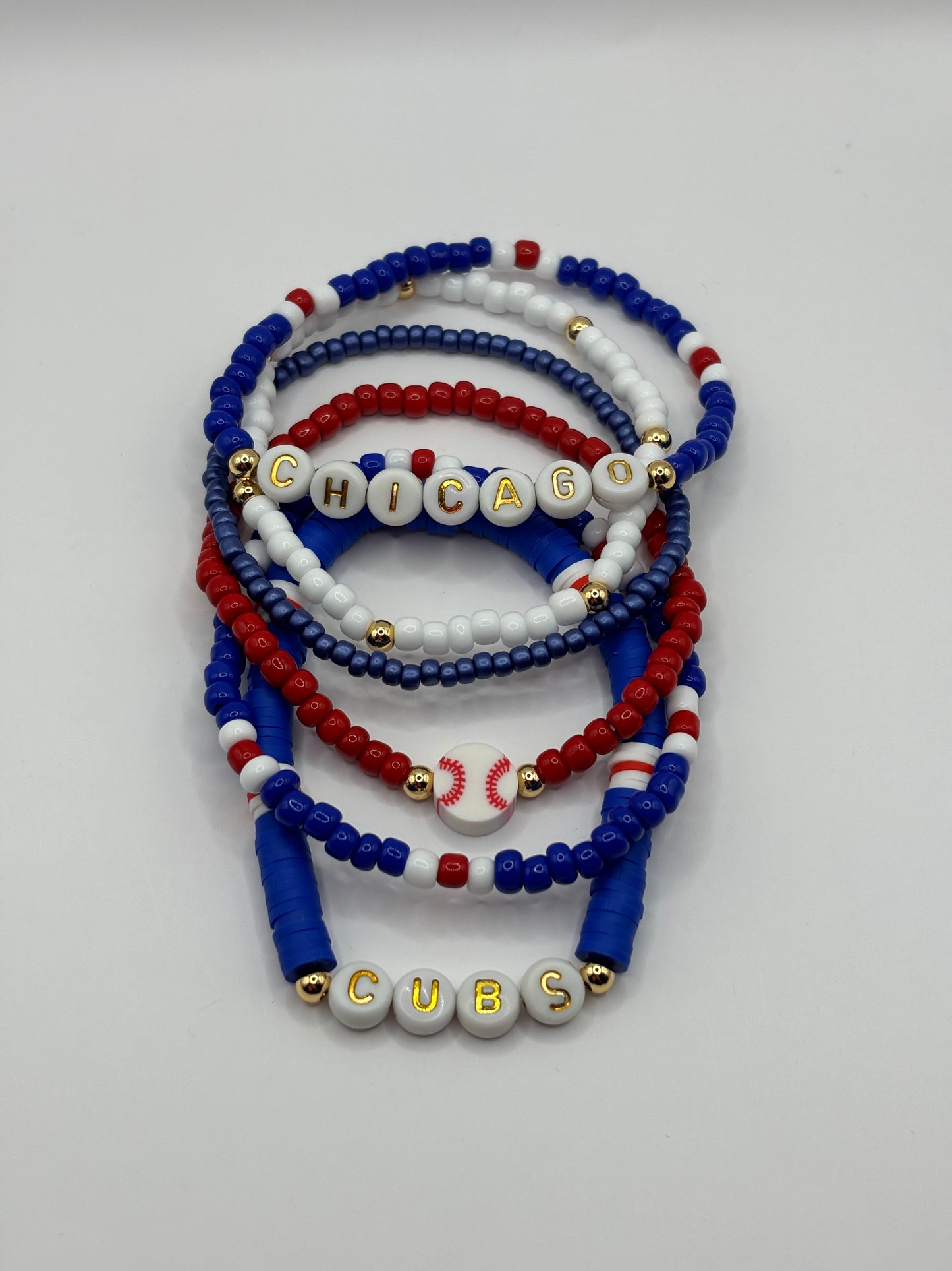 “Cubs” Bracelet Stack
