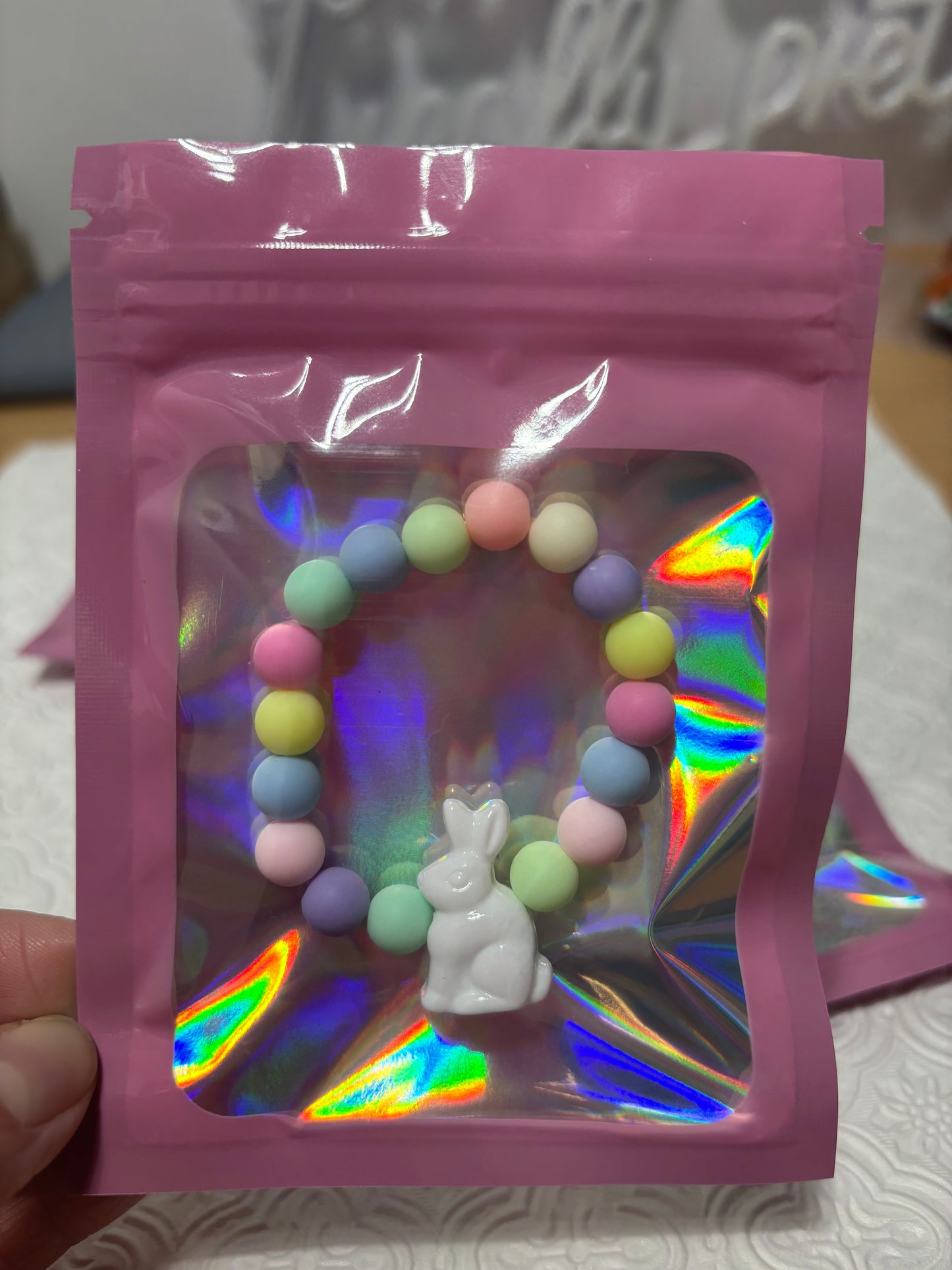 "White bunny" Bracelet Single