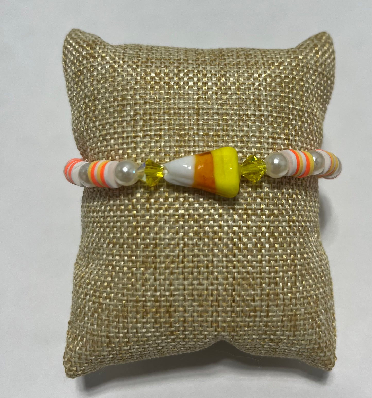 "Candy Corn" Bracelet Single