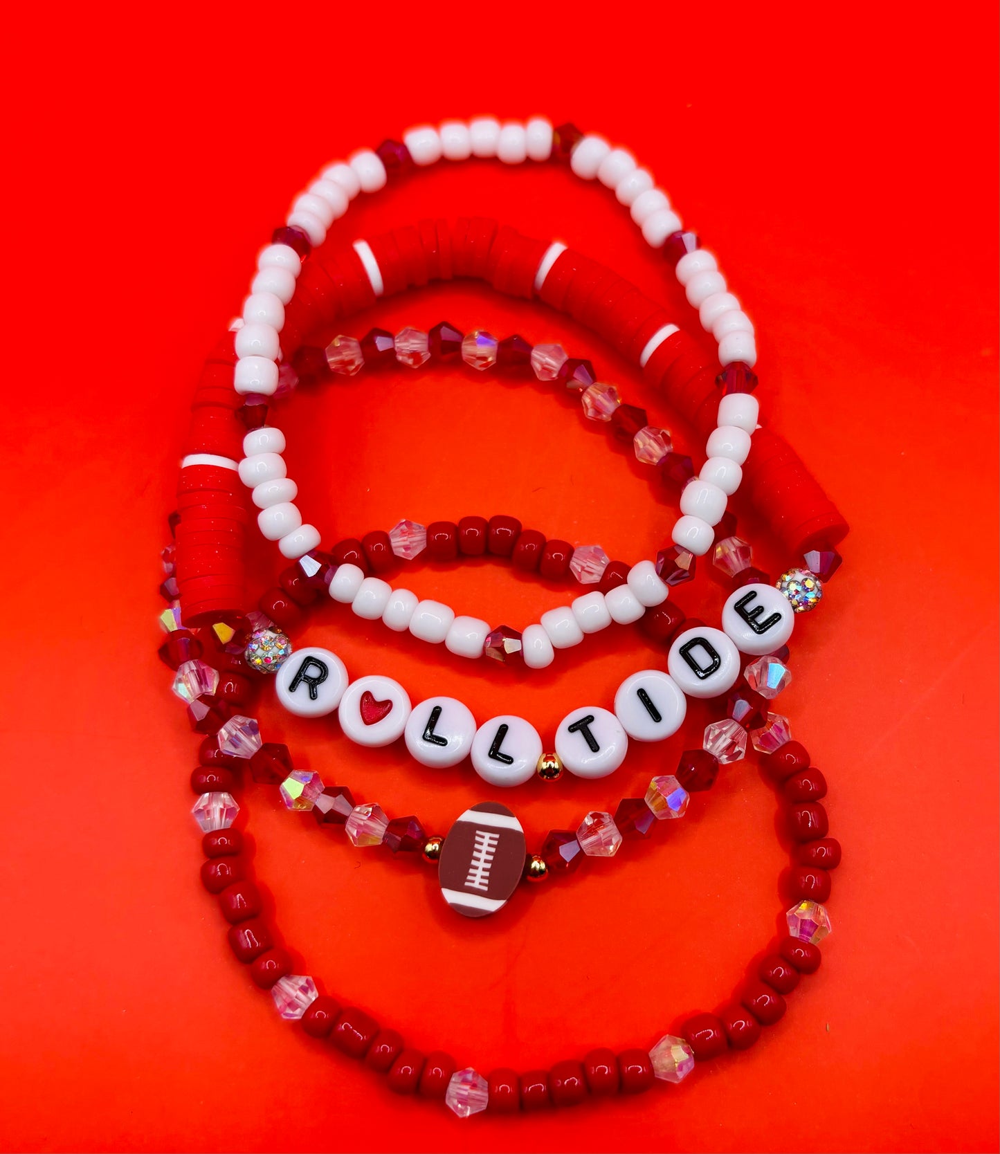 “Roll Tide” Bracelet set