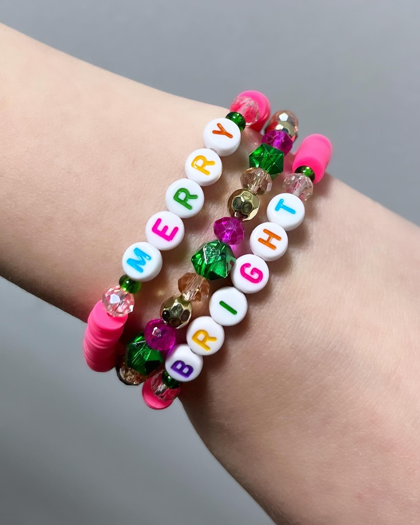 “Merry and Bright” Bracelet Stack