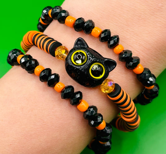 “Black Cat” Bracelet set