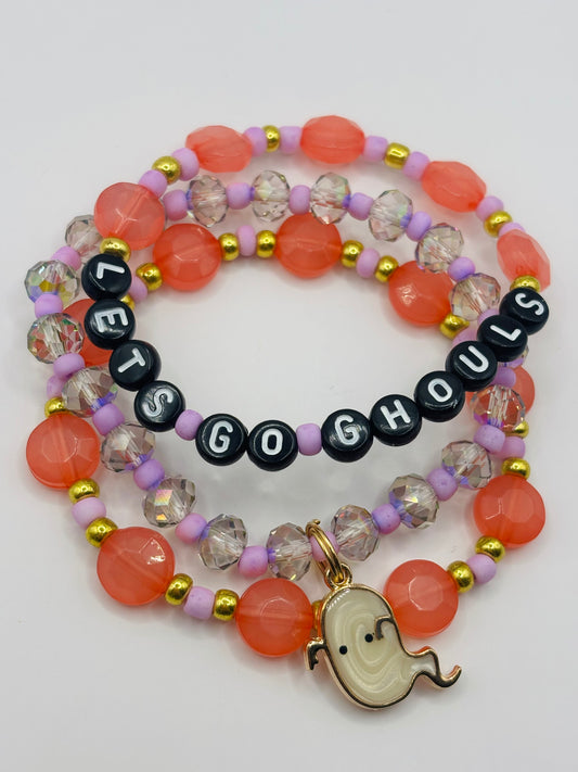 “Let’s Go Ghouls” Bracelet Stack