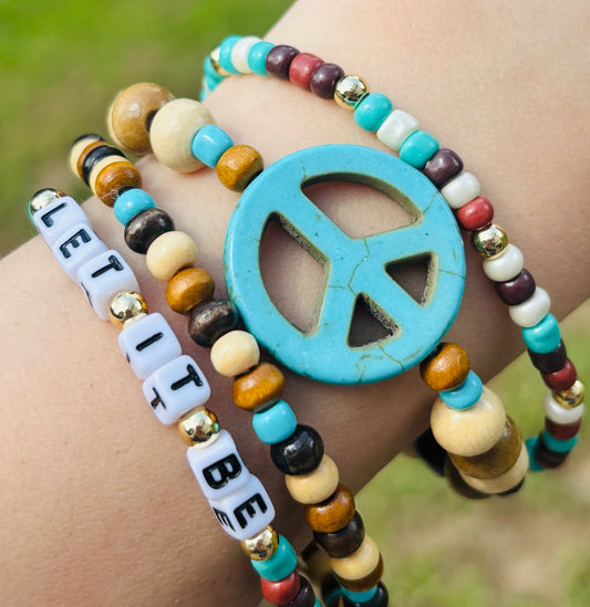 “Let it Be” Bracelet Stack