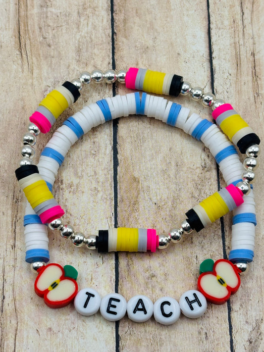 “Teach” Bracelet set