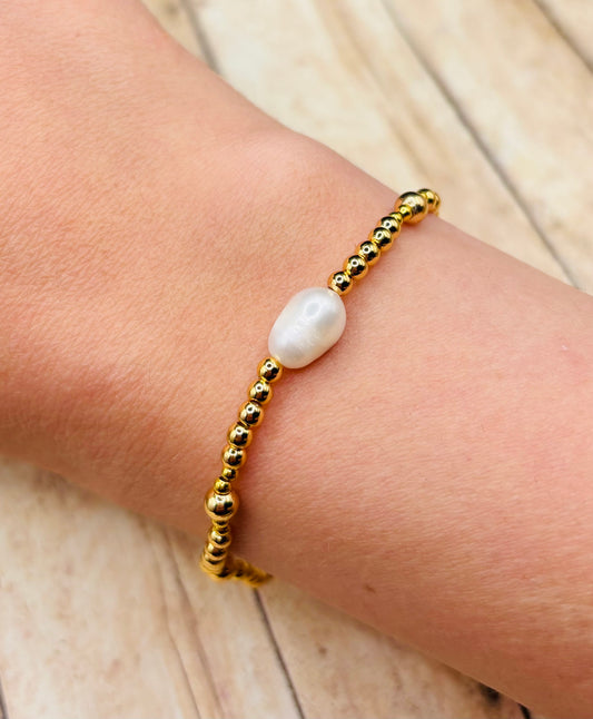 “Freshwater Pearl” Bracelet single