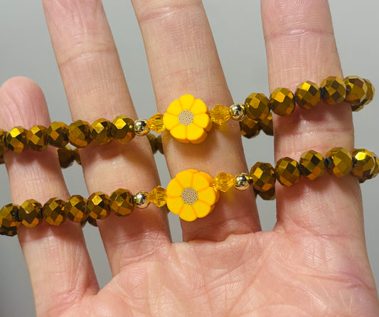 “Sunflower” Bracelet Single