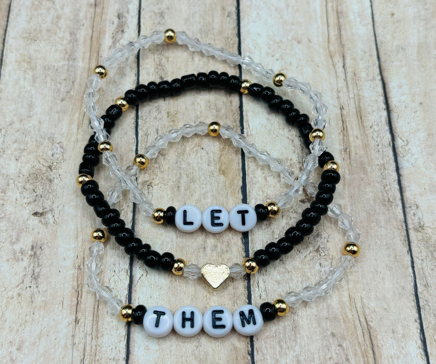 “Let them” Bracelet Stack