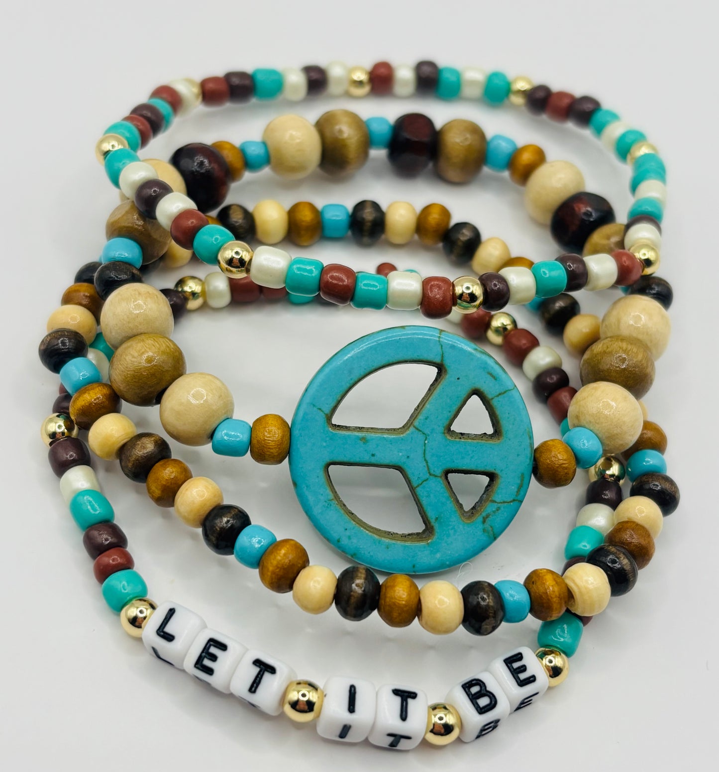 “Let it Be” Bracelet Stack