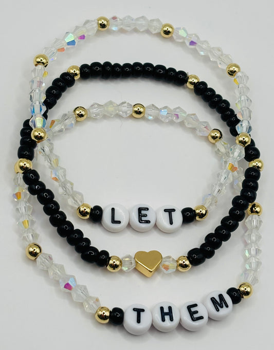 “Let them” Bracelet Stack