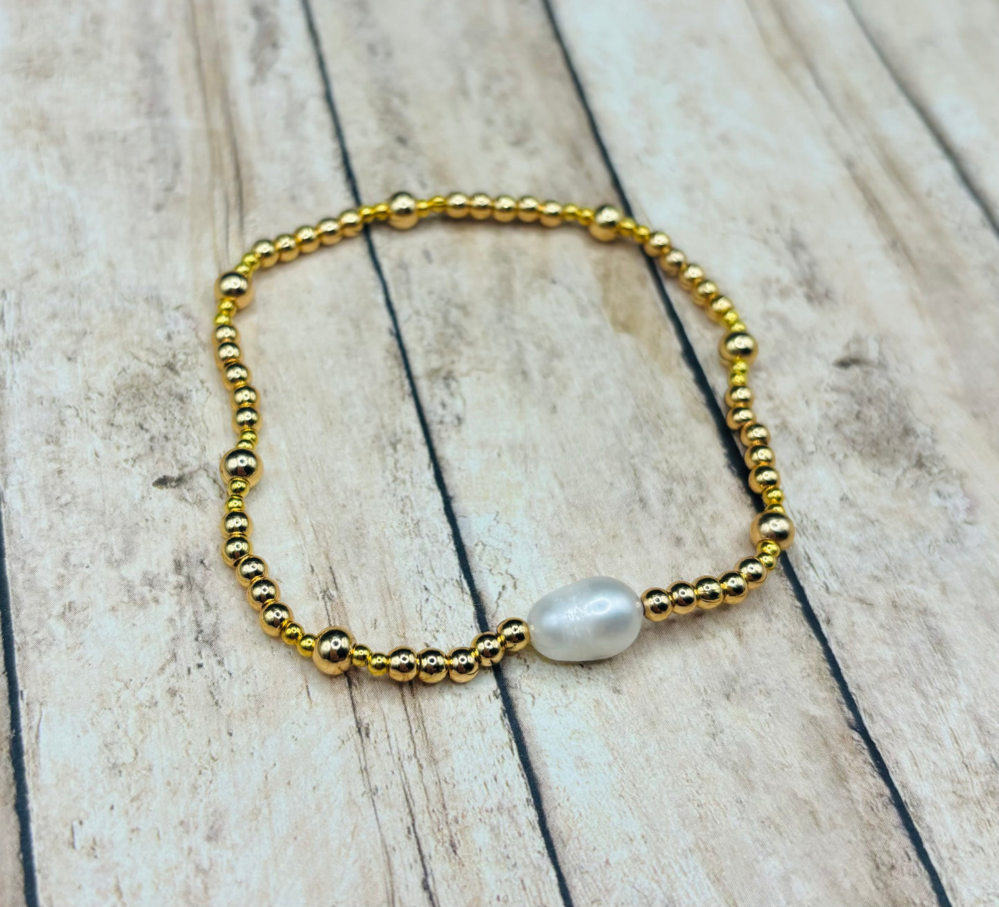 “Freshwater Pearl” Bracelet single