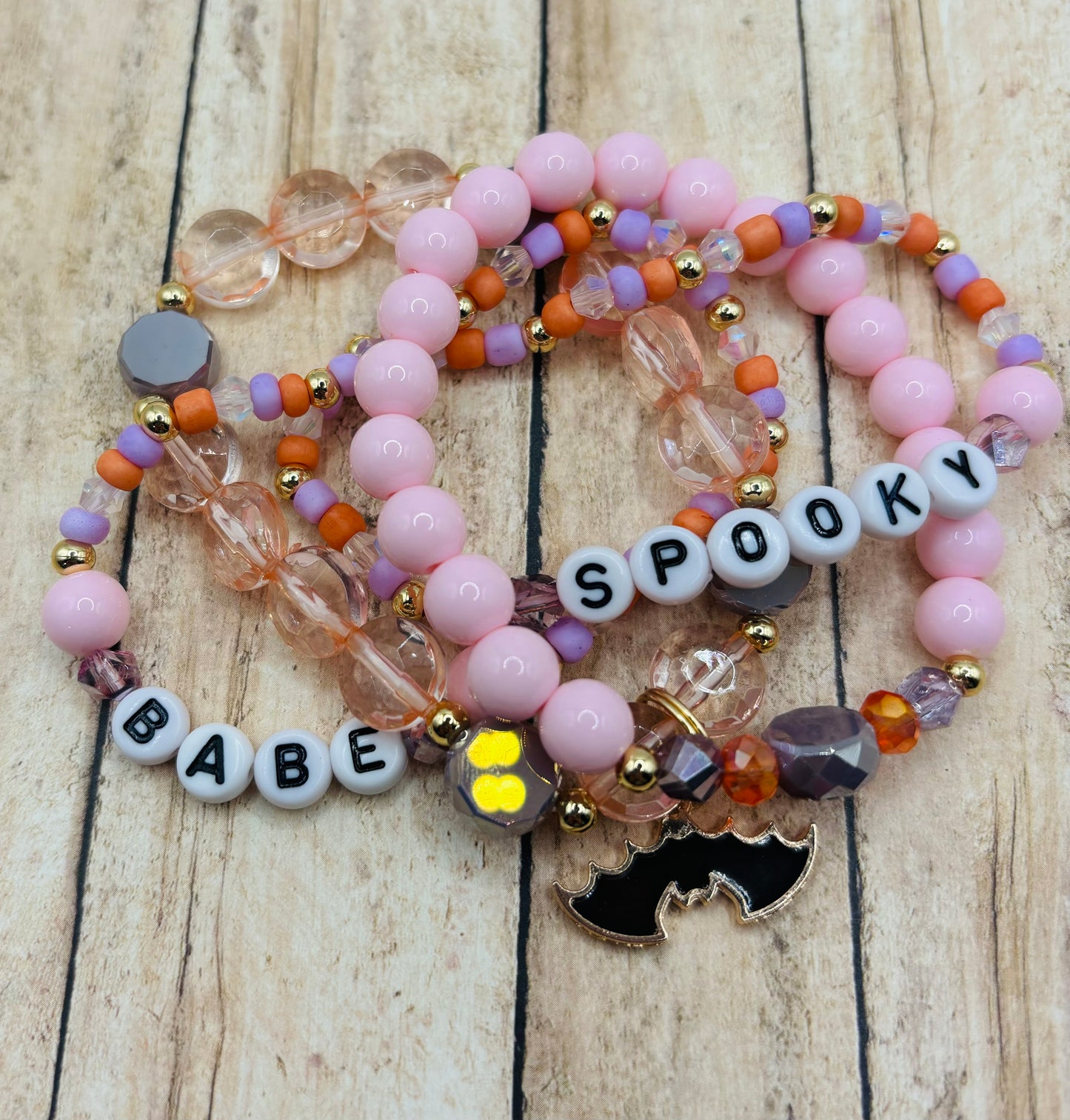 “Spooky Babe” Bracelet Stack