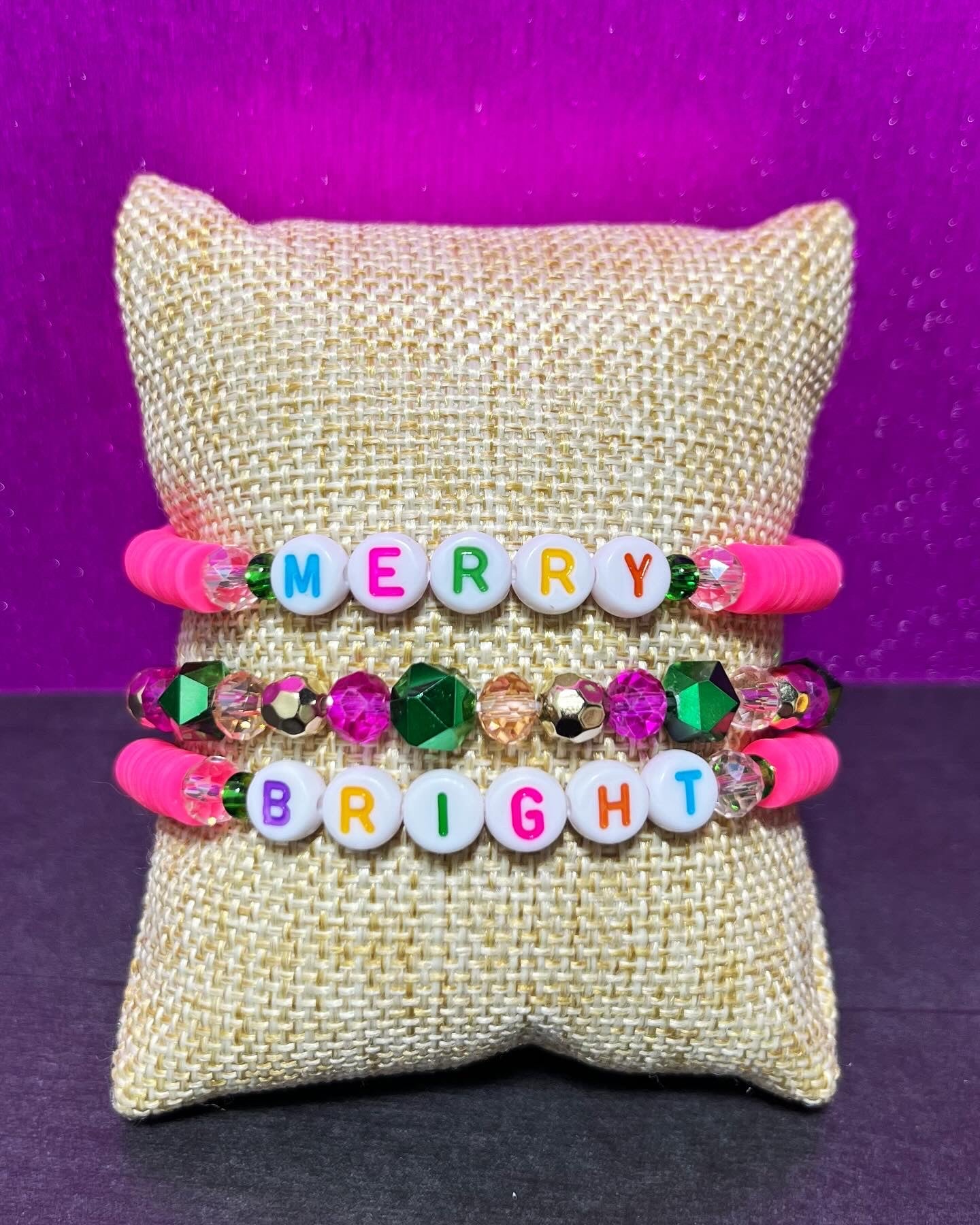 “Merry and Bright” Bracelet Stack