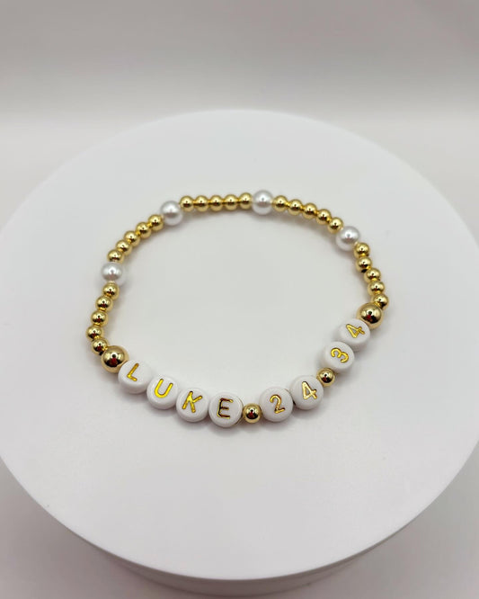 "Luke 24:34" Bracelet Single