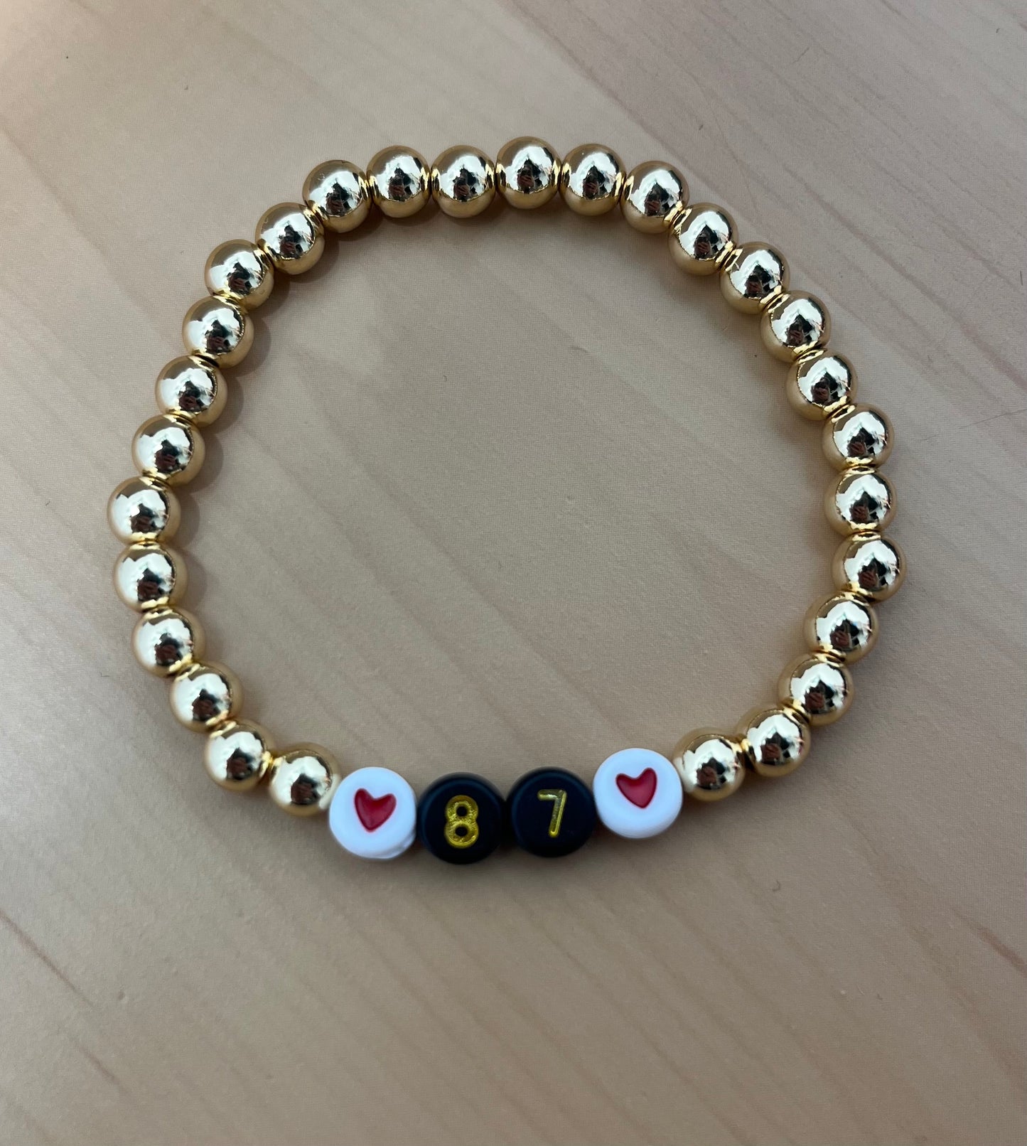 "87" Bracelet Single