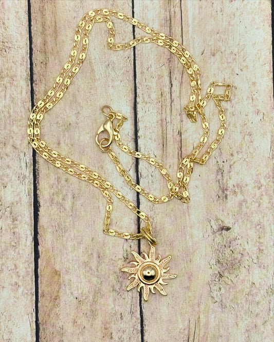 “Sunshine” 18k Gold plated necklace