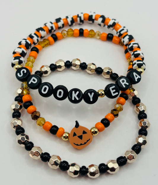 “Spooky Era” Bracelet Stack