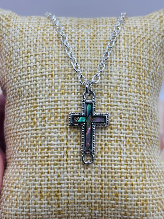 “Silver Cross” Necklace