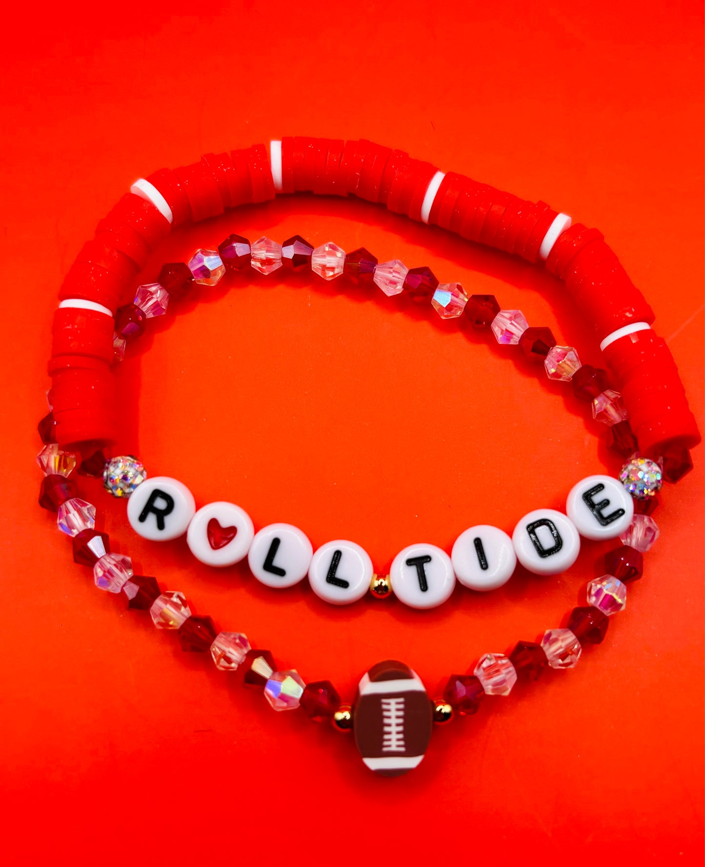 “Roll Tide” Bracelet duos