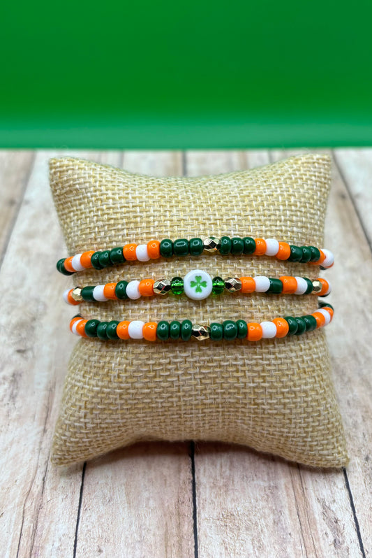 “St Pat’s” Bracelet Trio