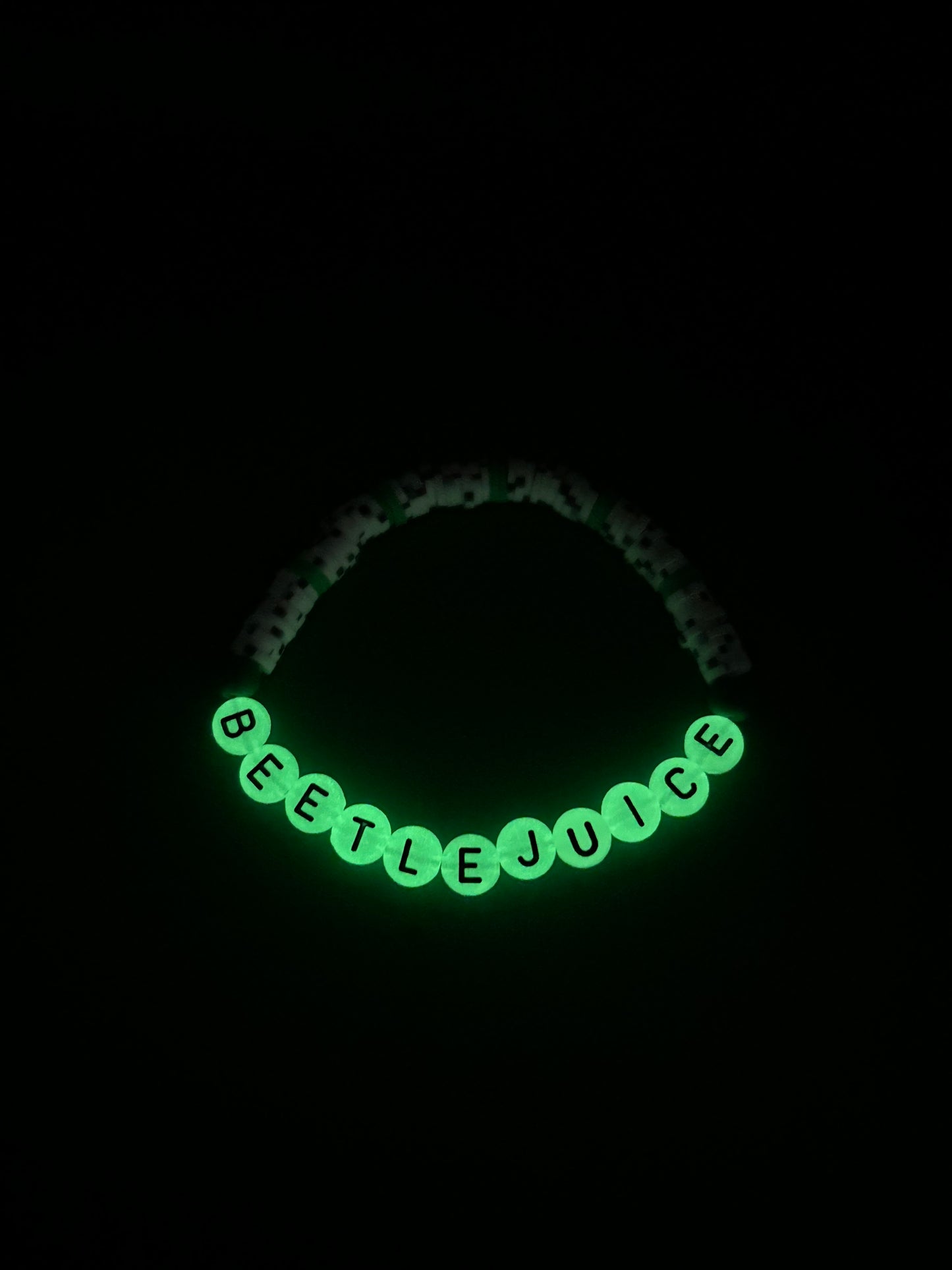 “Glow in the dark beetle” Bracelet