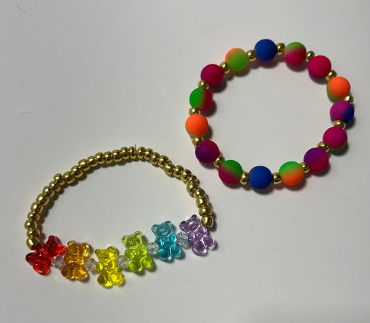 "Gummy Bear" Bracelet set