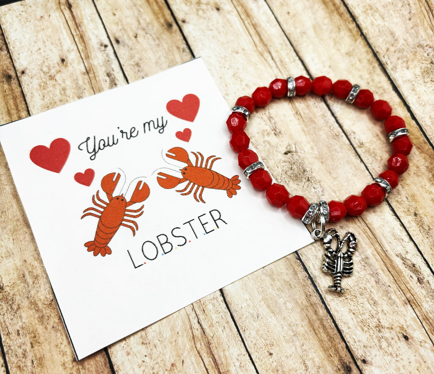 “Lobster” bracelet single