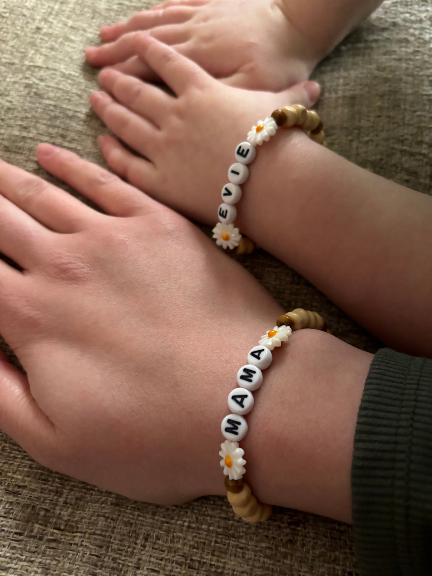 "Daisy Mama & Mini" Bracelet set