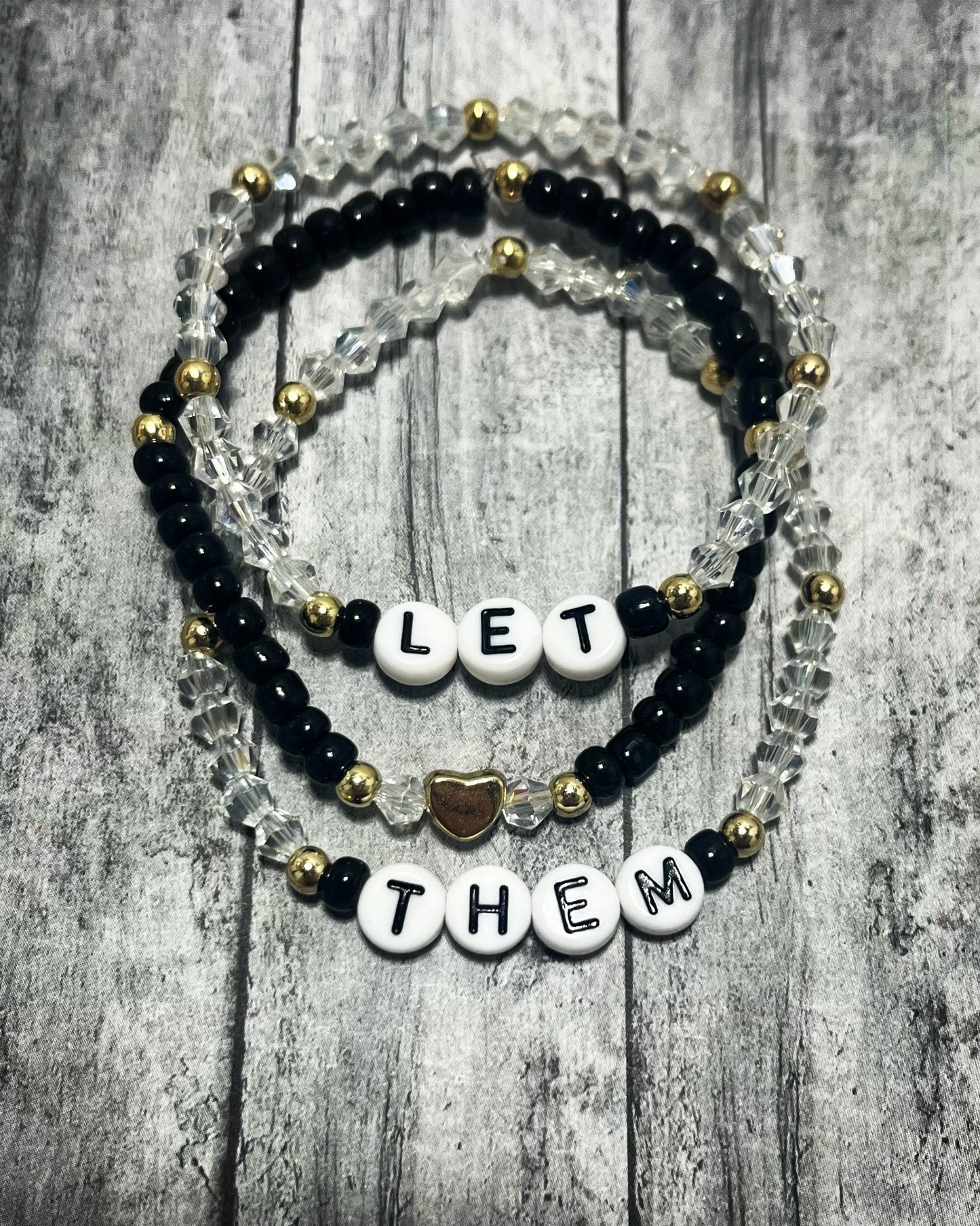 “Let them” Bracelet Stack