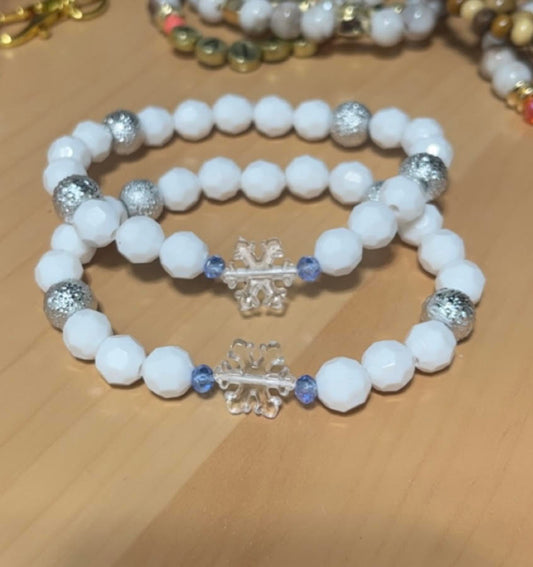 "Snowflake" Bracelet Single