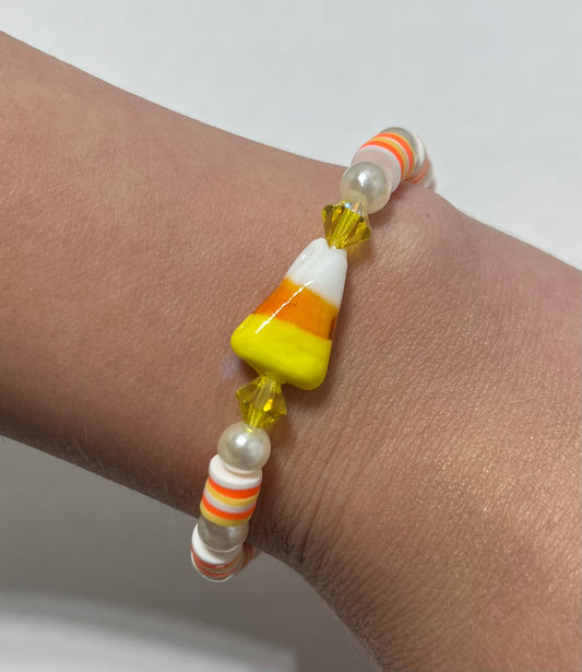 "Candy Corn" Bracelet Single