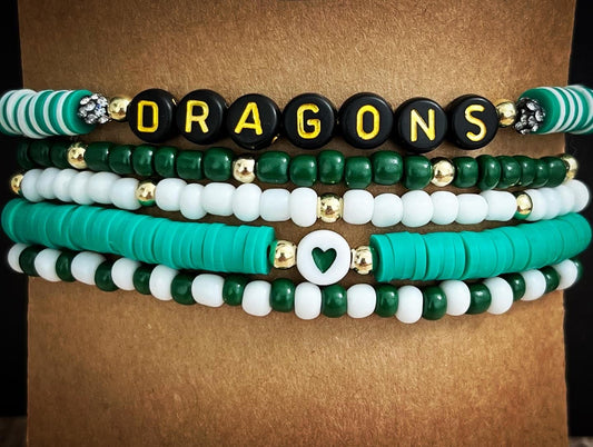 "Dragons" Bracelet Stack