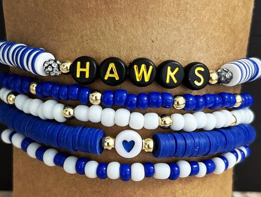 "Hawks" Bracelet Stack