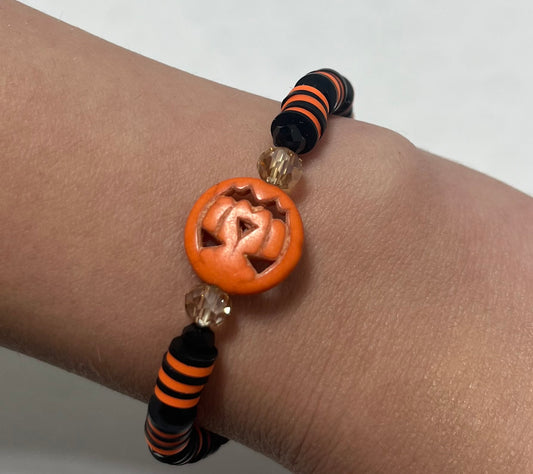 "Jack O Lantern" Bracelet Single